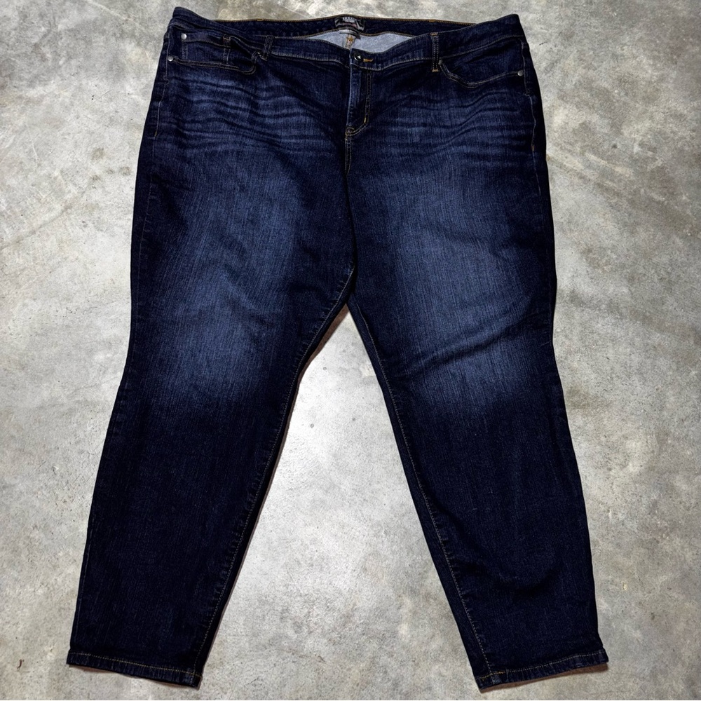 Torrid Mid Rise Skinny Tall Jeans
